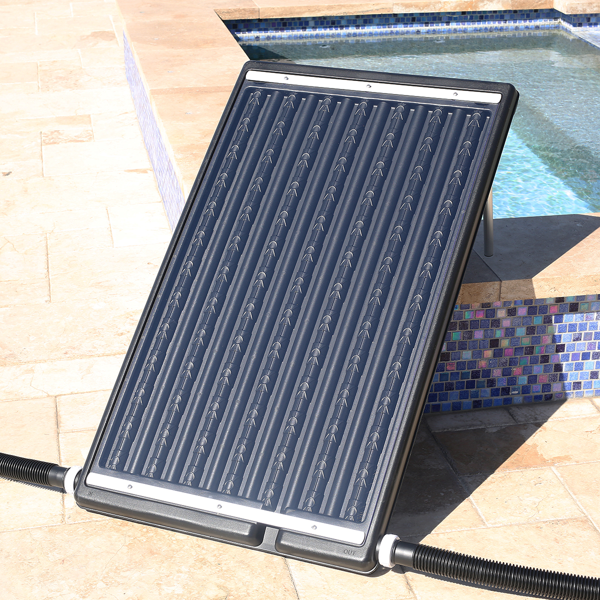XtremepowerUS Flat-Panel Pool Solar Heater Above In-Ground System Swimming  Pool | Inox Wind