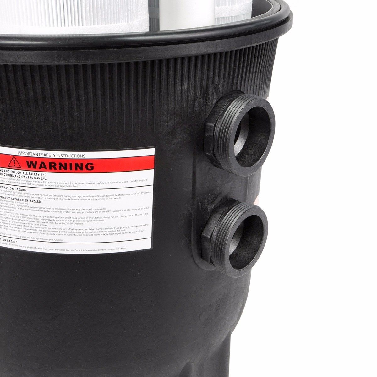 Maximum Clean Clear Plus Inground Swimming Pool spa 4 Cartridge Filter