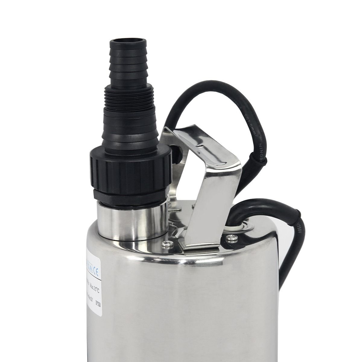 1HP 900w Stainless Submersible Sump Pump Drain Suction Flooding