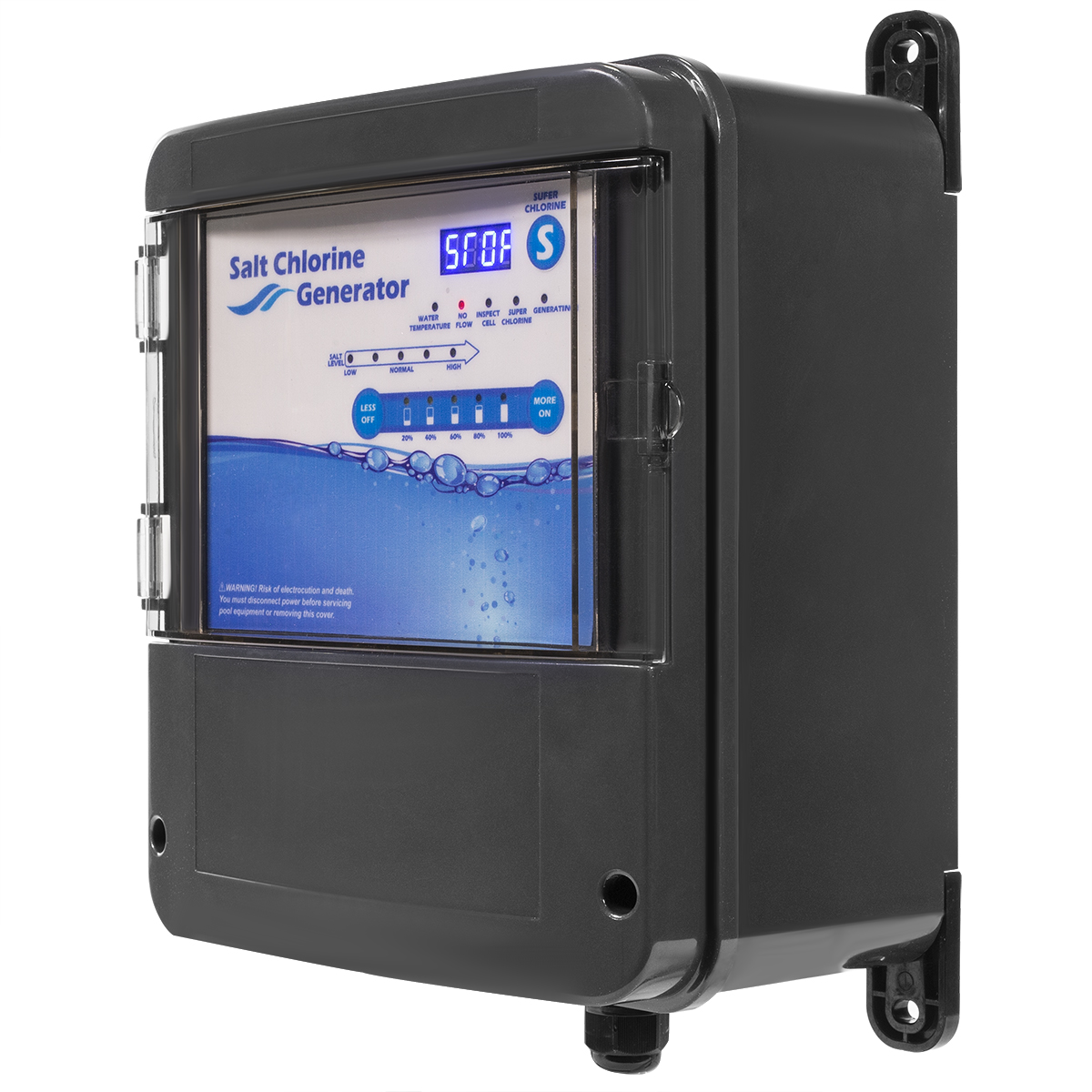 Salt Water Pool Chlorine Generator System Chlorinator for 35000 Gallons