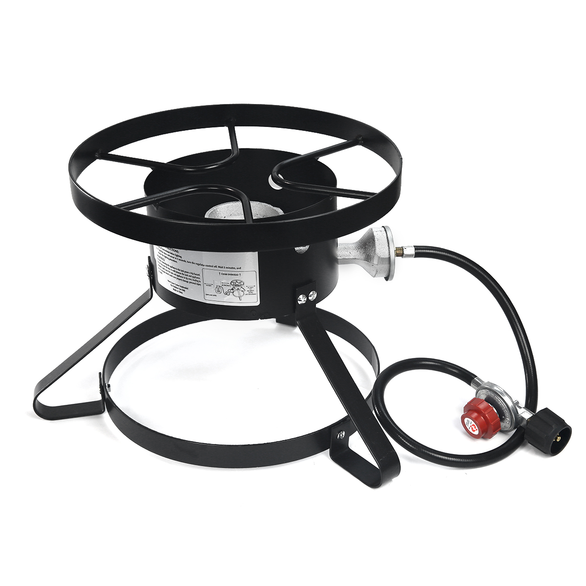 High Pressure Burner Outdoors Cooking Gas Single Propane Stove Hose