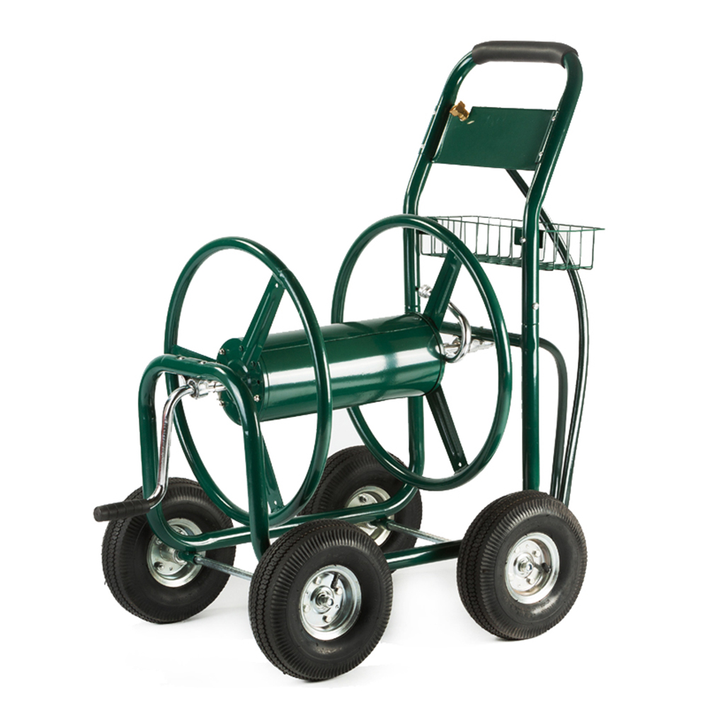 XtremepowerUS Garden Water Hose Reel Cart 300 FT Outdoor