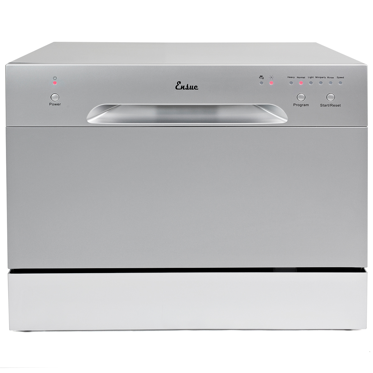 Mini Compact Countertop 6 Wash Cycles Dishwasher Machine Stainless
