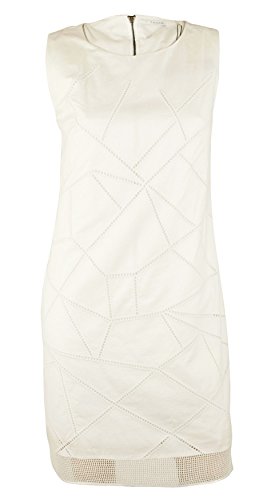 tahari laser cut dress New Collection Tahari Asl Women's Square Neck Mixed Media Dress