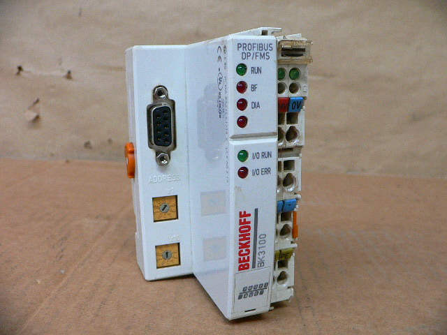 Beckhoff BK3100 PROFIBUS Bus Coupler Beckhoff BK3100 PROFIBUS Bus Coupler
