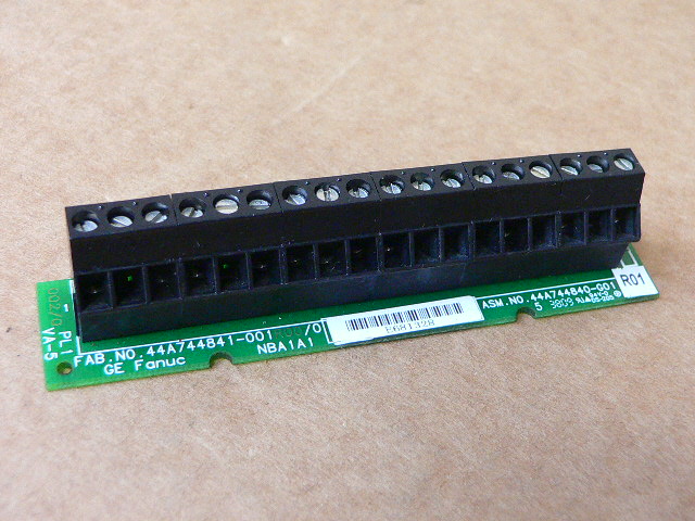 GE Fanuc I/O Control Board P/N 44A744841-001 VA-5 PL1 NBA 1A1