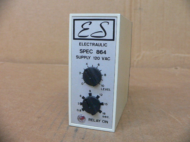Electraulic SPEC 864 Control Module 120 VAC Industrial Relay Timer
