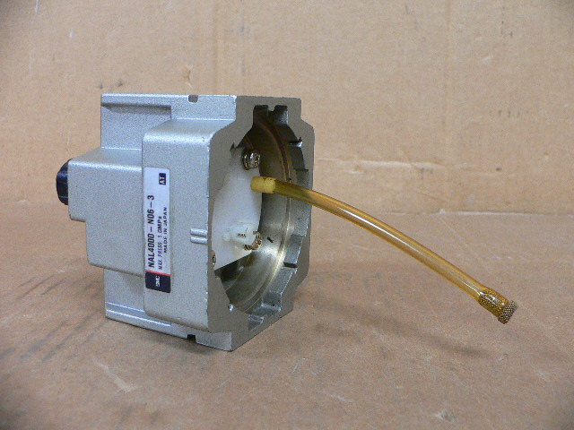 SMC NAL4000-N06-3 Pneumatic Lubricator Assembly (Missing Polycarbonate Bowl)