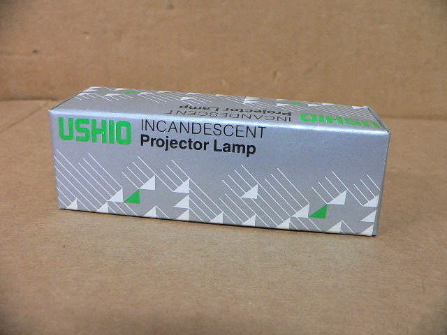 Ushio BXE Incandescent Projector Lamp INC10V-7.5A, C-8, BA 15S