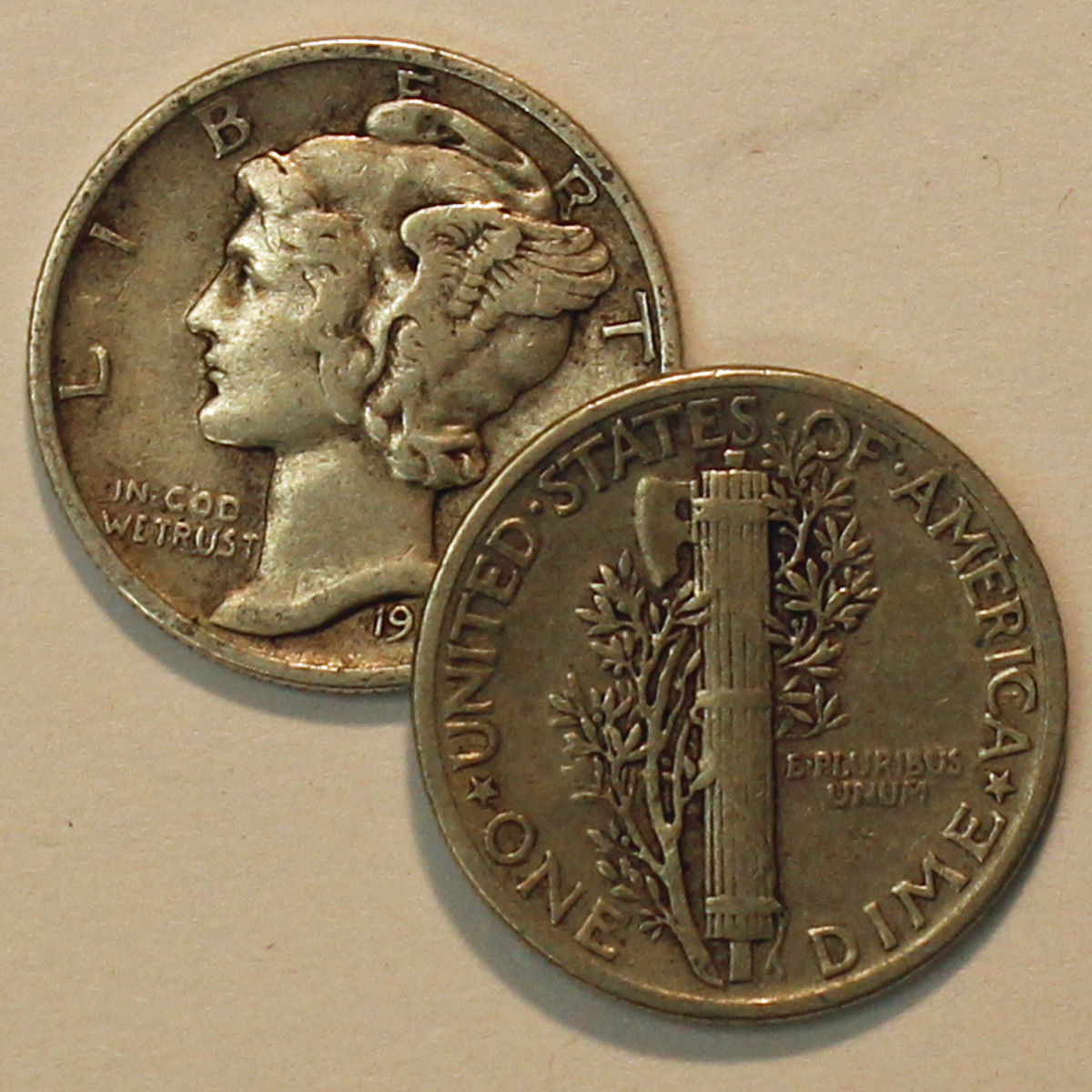 1940 P Mercury Dime 10c 90 Silver FN / VF (SP) eBay