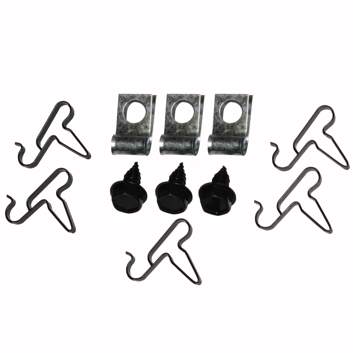 53-54 Pontiac Full Size 5/16 Fuel Line tube Clips clamp bracket