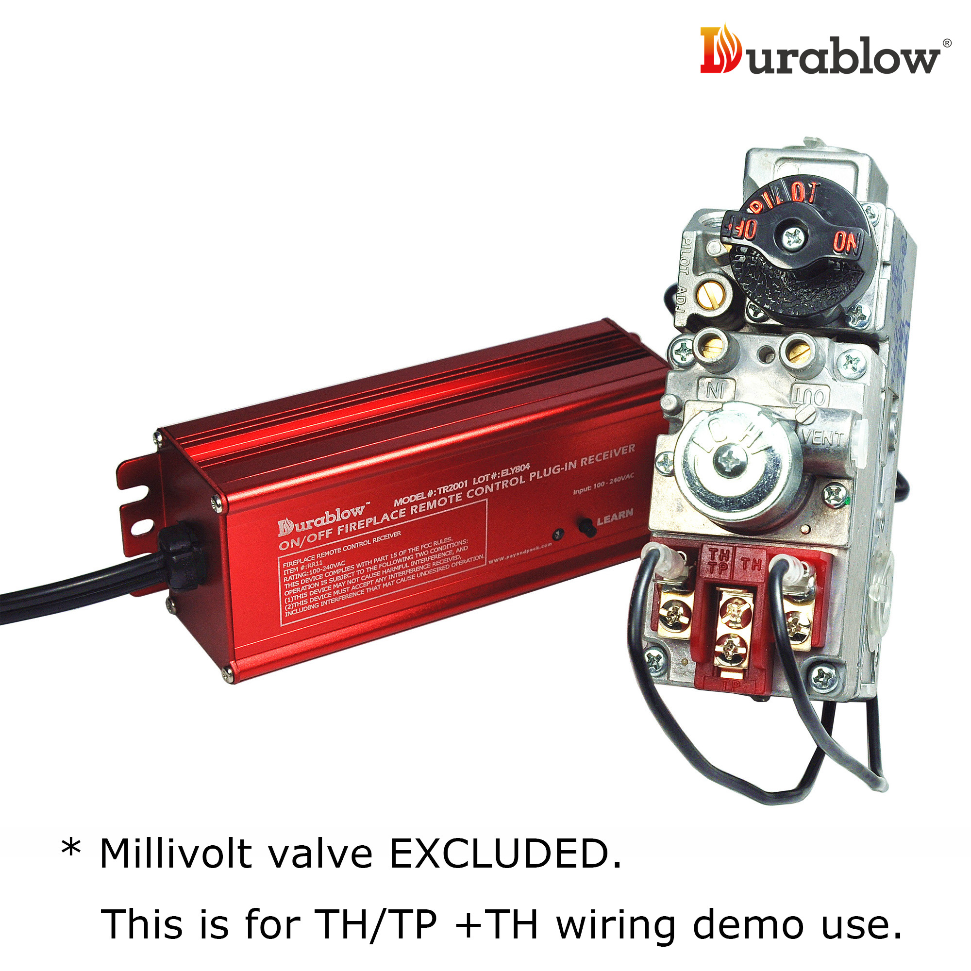Wall Mount On/Off Switch Kit Millivolt GWMS2 01997 F0245