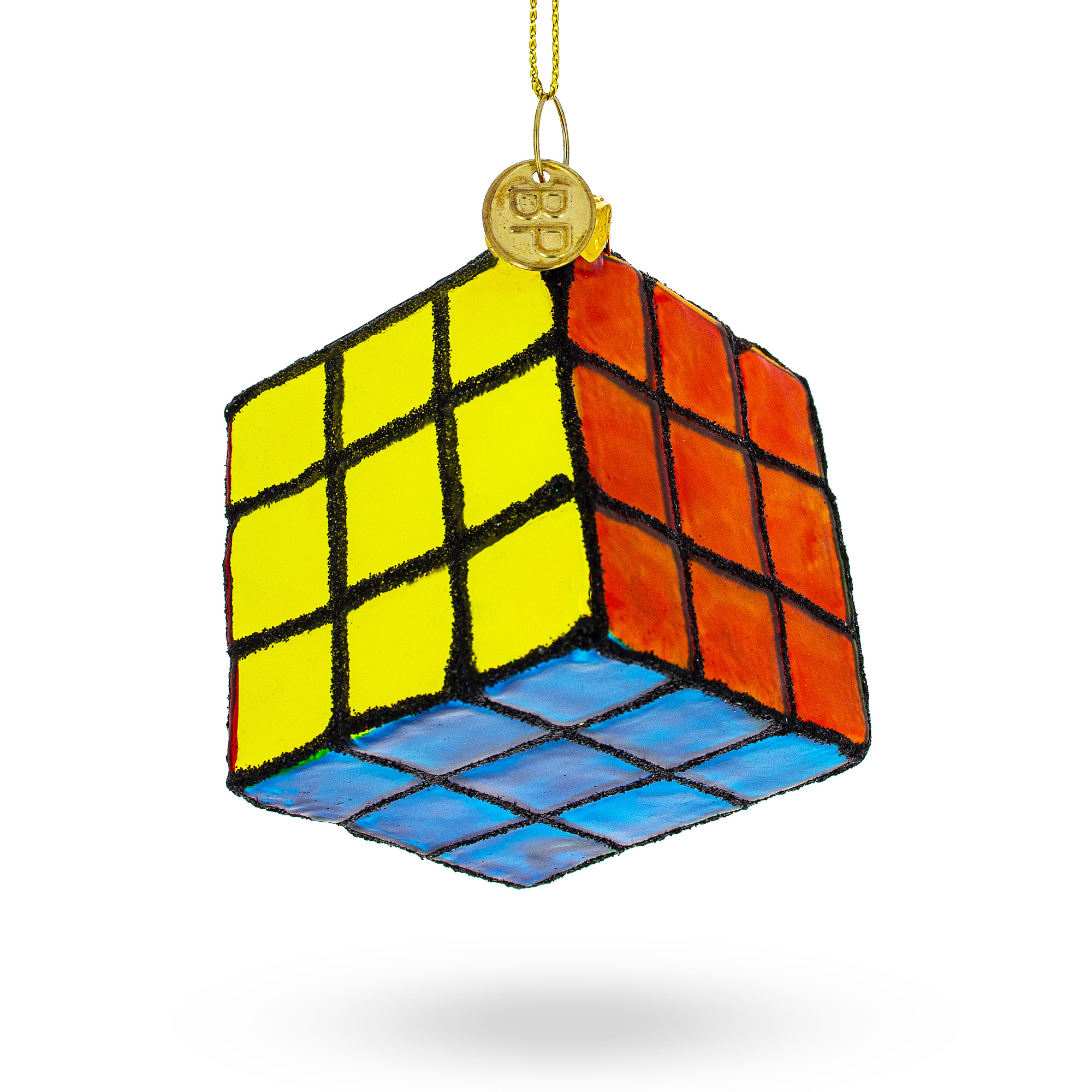 Magic Cube Blown Glass Christmas Ornament 716417756446  eBay