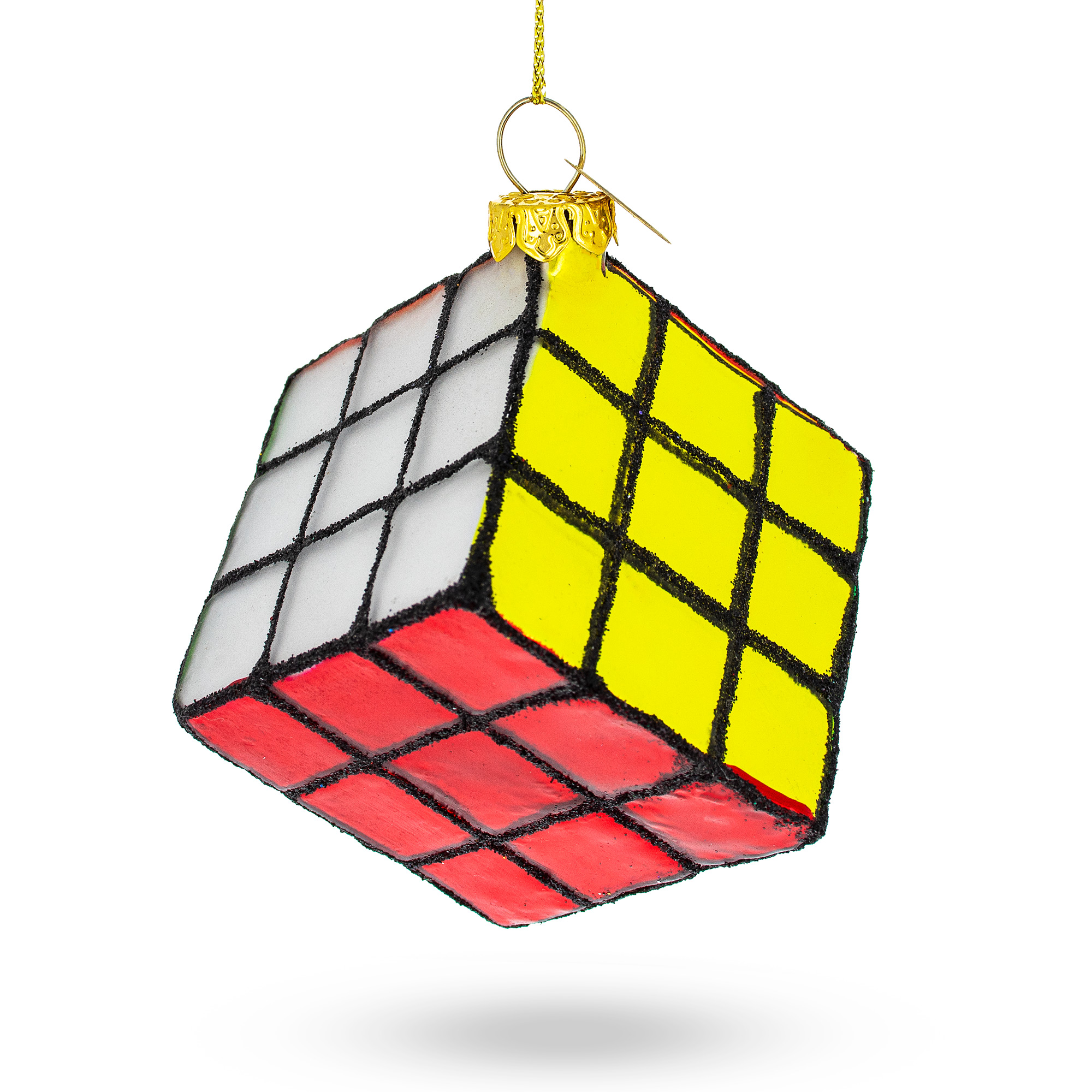 Magic Cube Blown Glass Christmas Ornament 716417756446  eBay