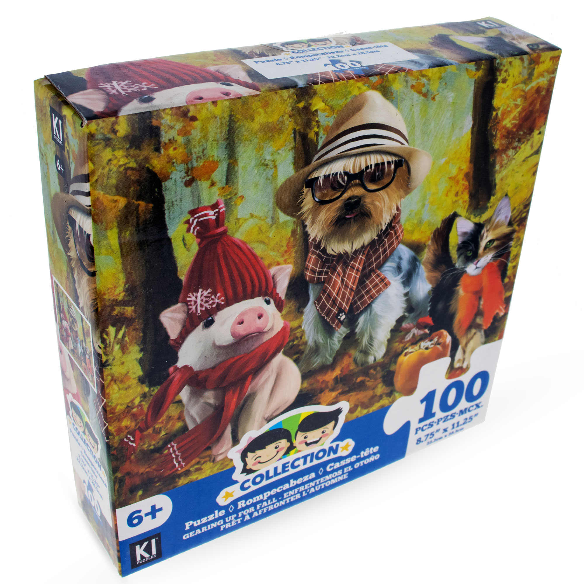 100 Piece Happy Animals Puzzle