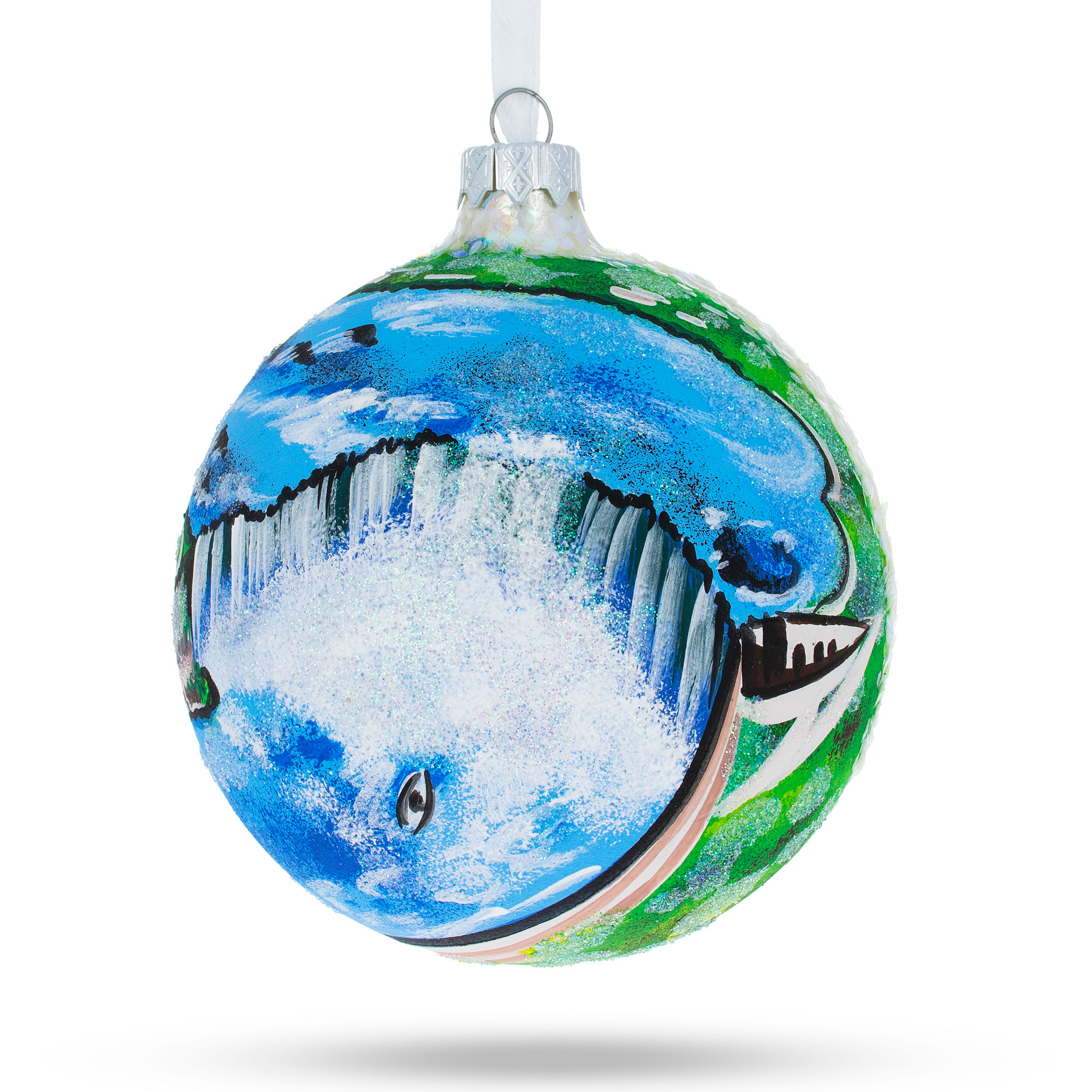 Stanley Park Glass Ball Christmas Ornament 4 Inches Canada BestPysanky Vancouver