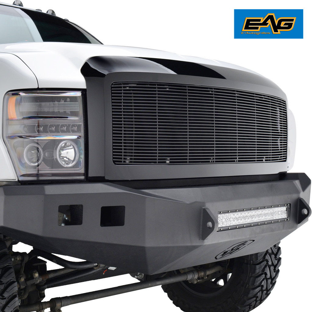 EAG Chrome Billet Grille+Shell for 08-10 Ford F250//F350