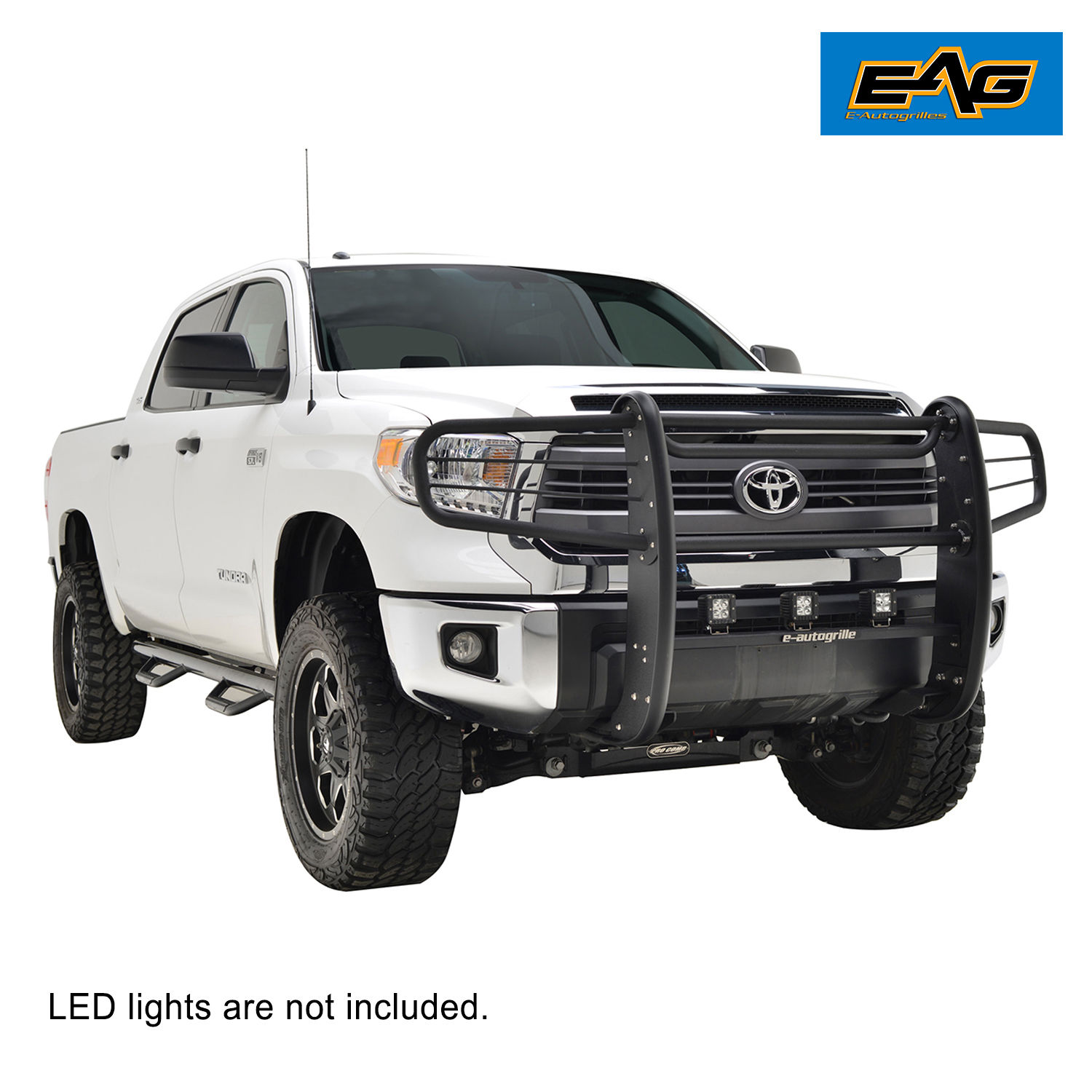 EAG Grille Brush Guard Bumper Bar Black Textured Fit 1419 Tundra eBay