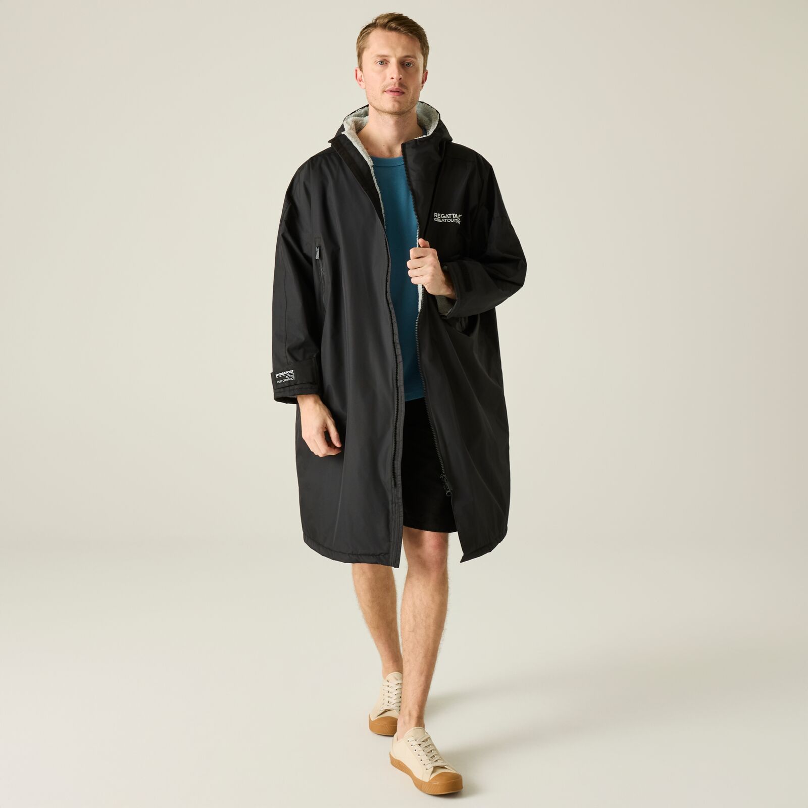 Beight Outdoor Robe Regatta Outdoor Active Unisex Waterproof Zip Beach Surfing Changing ...