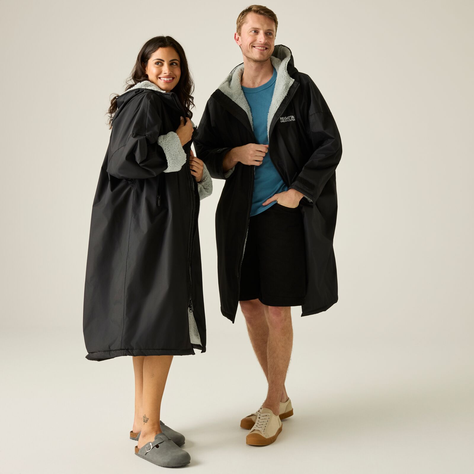 Beight Outdoor Robe Regatta Outdoor Active Unisex Waterproof Zip Beach Surfing Changing ...