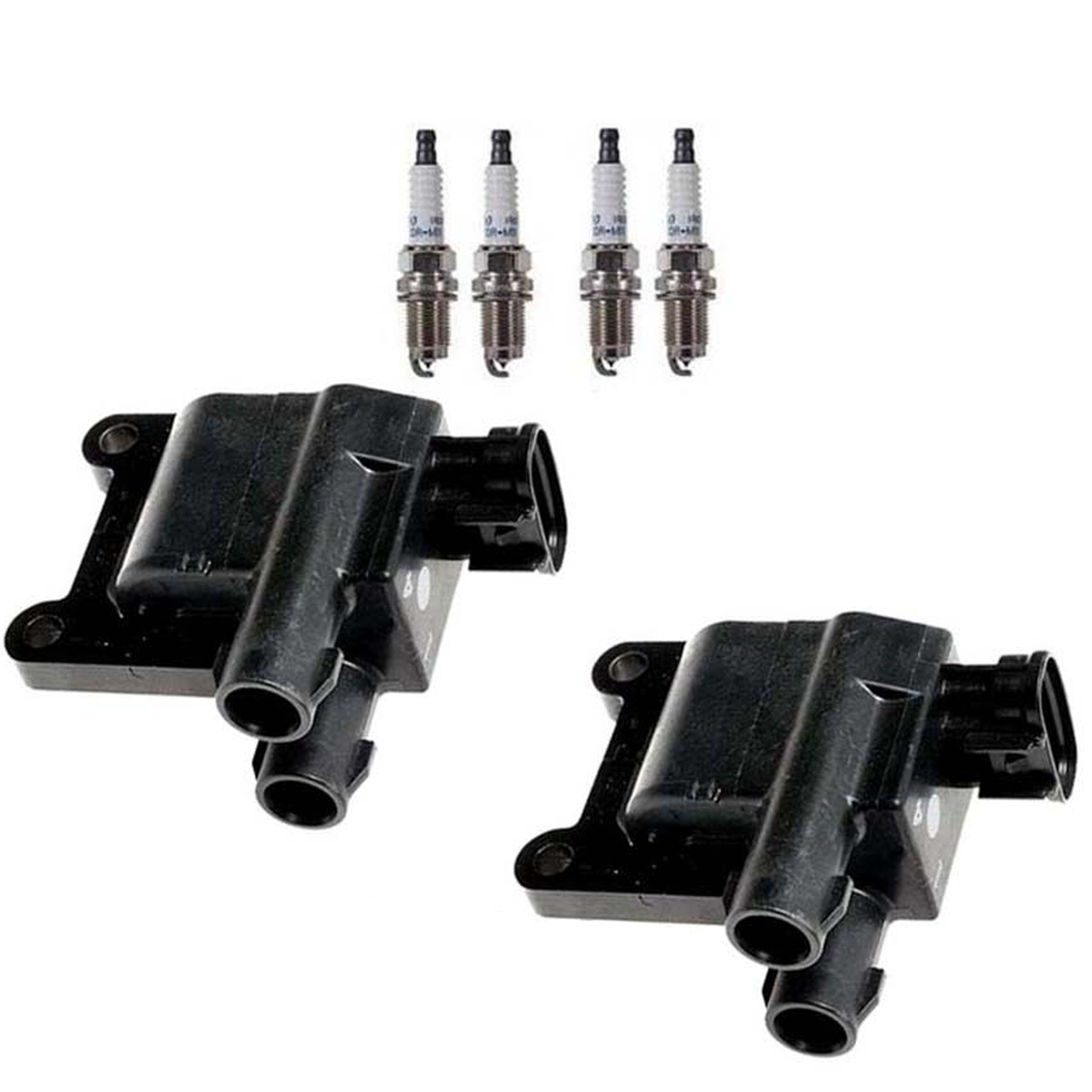 For Toyota Camry RAV4 2.0L 2.2L Set 6PCS UF180 Ignition Coil & 5304