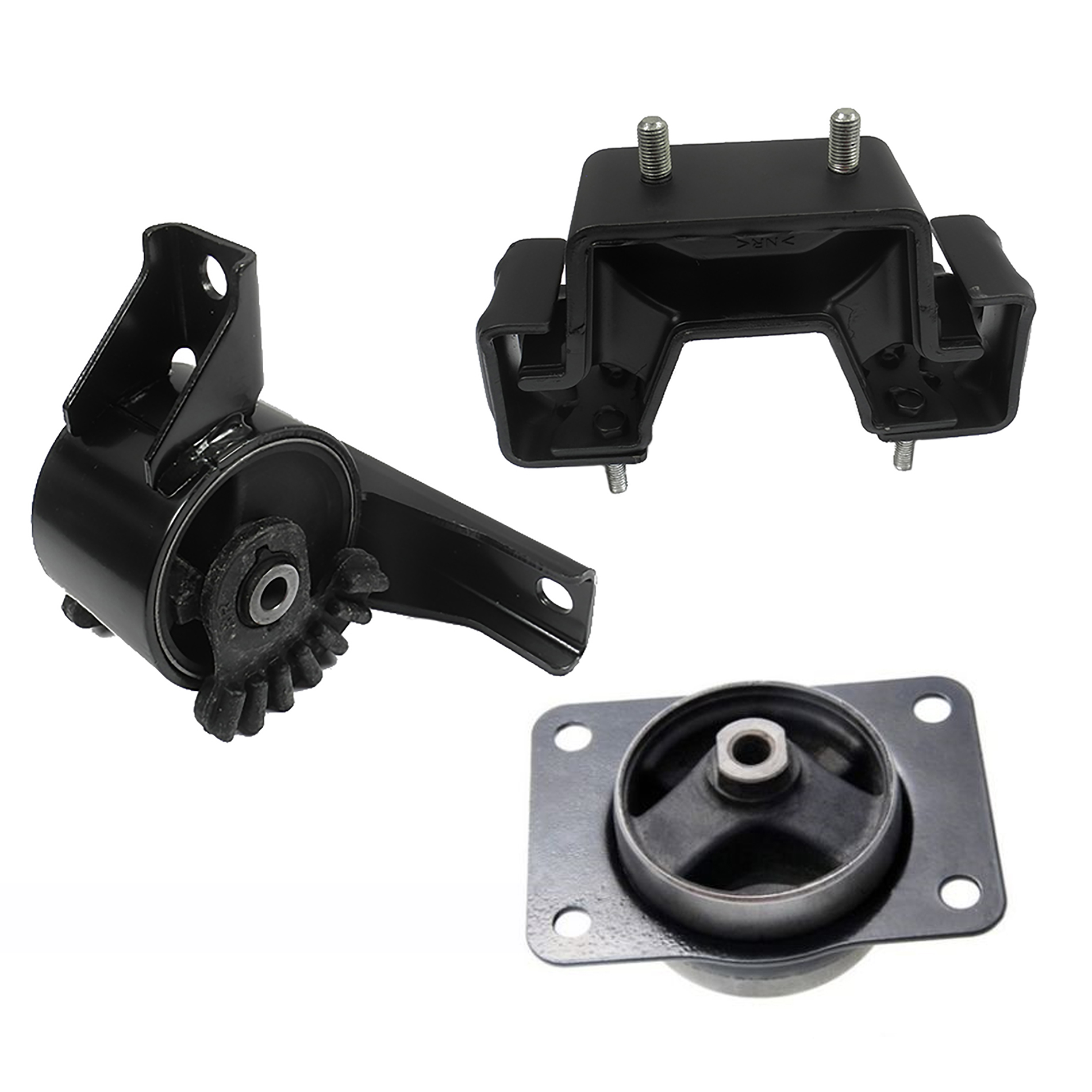 For Suzuki SX4 20072009 2.0L 4WD Engine Motor & Transmission Mount Set