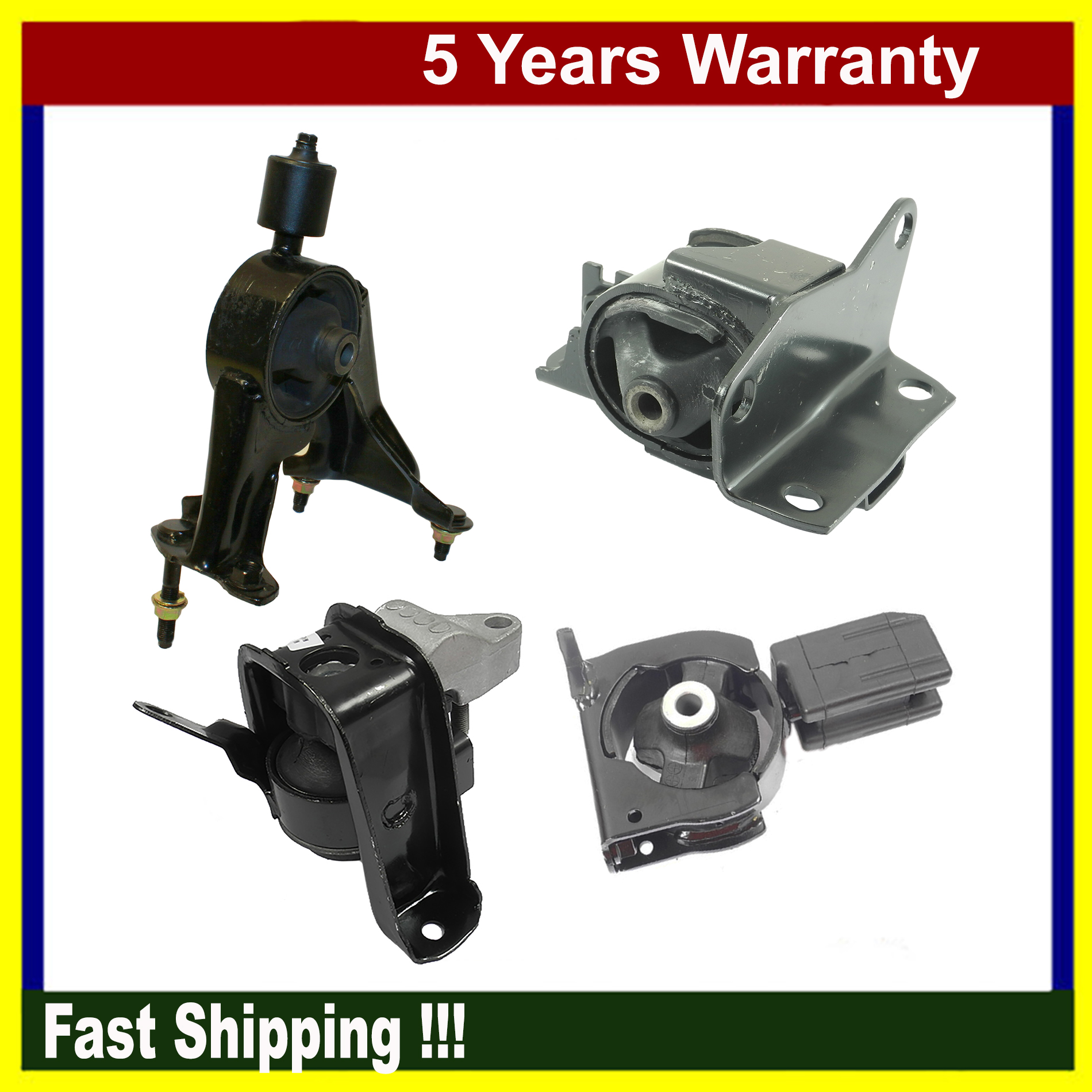 Rear Engine Motor Mount 2000-2005 for Toyota Celica 1.8L A62079 EM-9574 9574