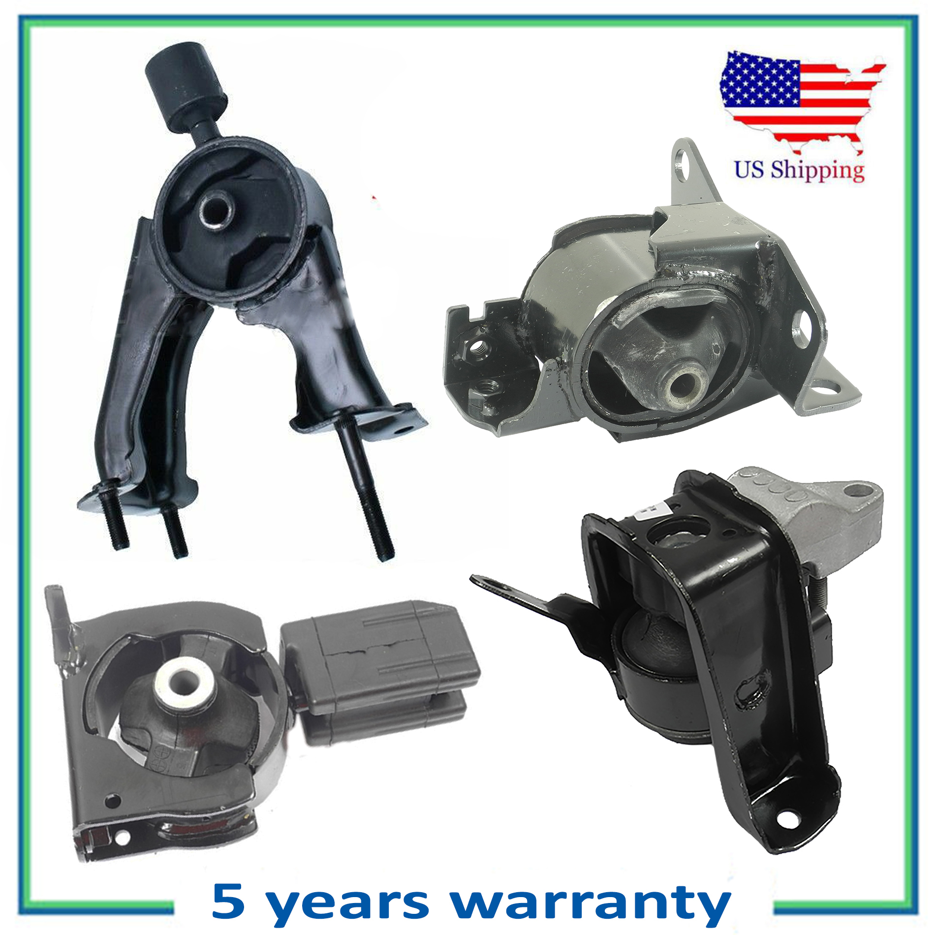 Rear Engine Motor Mount 2000-2005 for Toyota Celica 1.8L A62079 EM-9574 9574