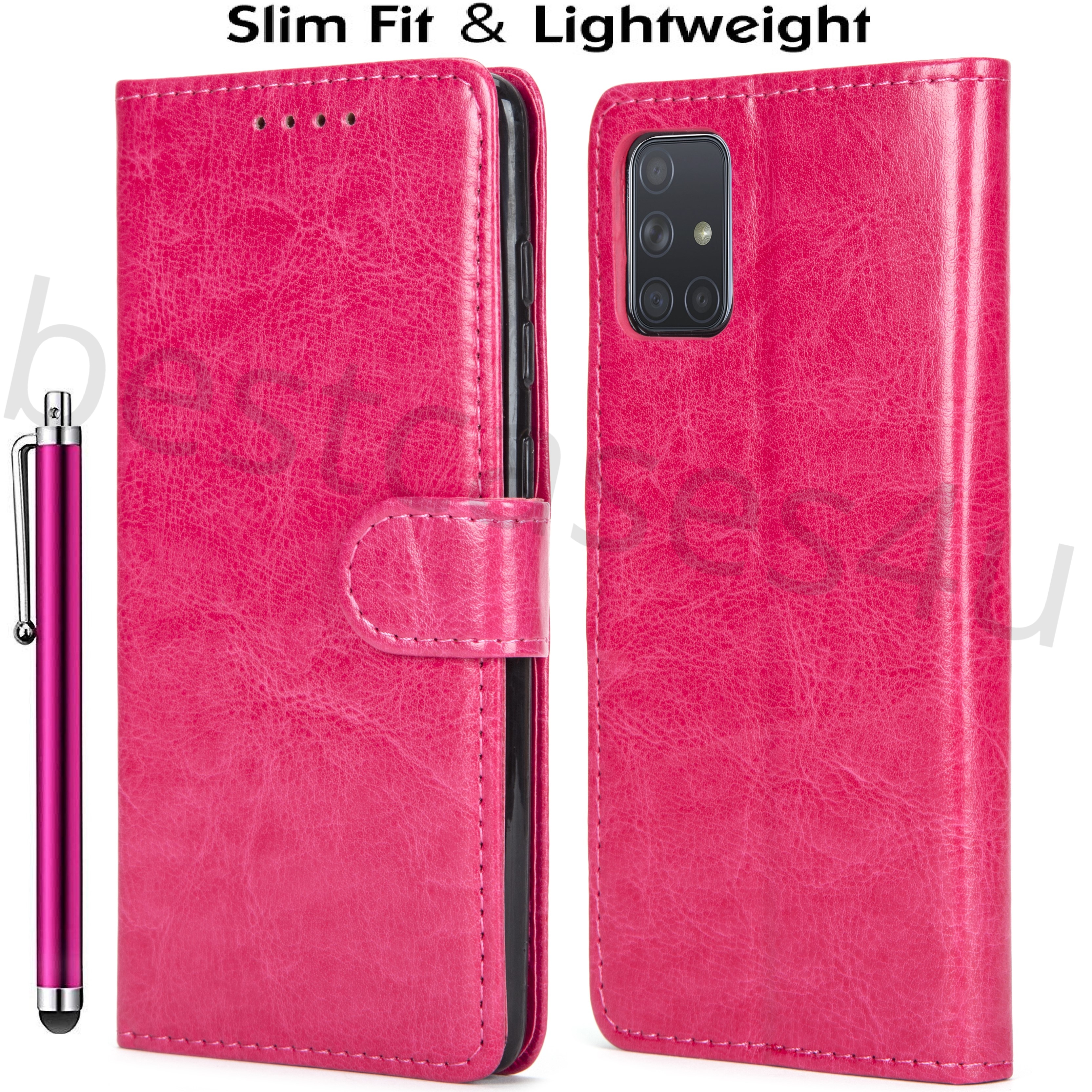 For Huawei P40 Pro P40 Lite Phone Case Leather Flip Shockproof Wallet Book Cover - Picture 8 of 12