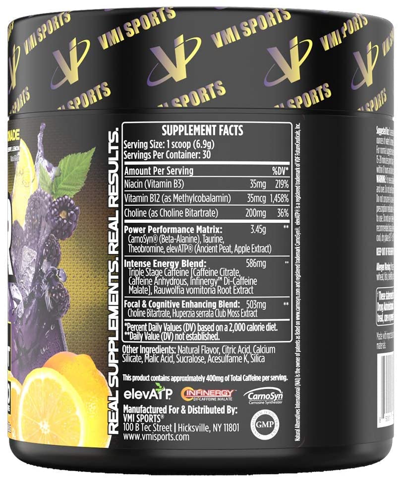 k xr pre workout