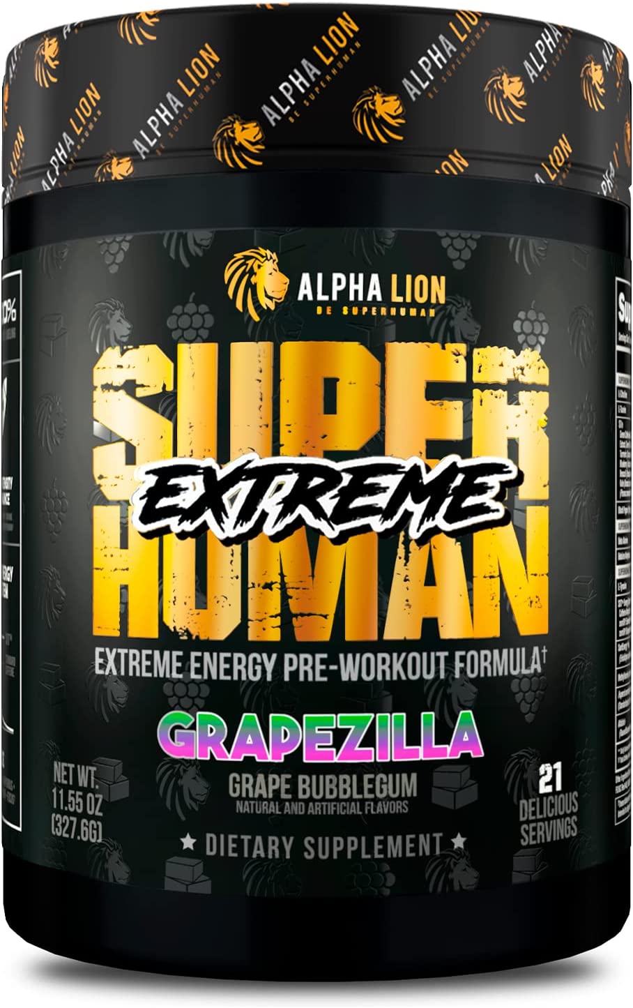 Alpha Lion Superhuman Extreme Pre-Workout Intense (21 Servings) [PICK FLAVOR]