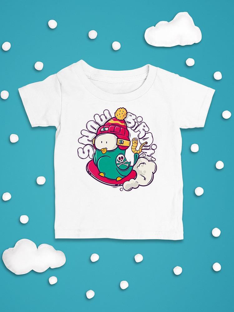 Bird On Snowboard Bodysuit -Image by Shutterstock