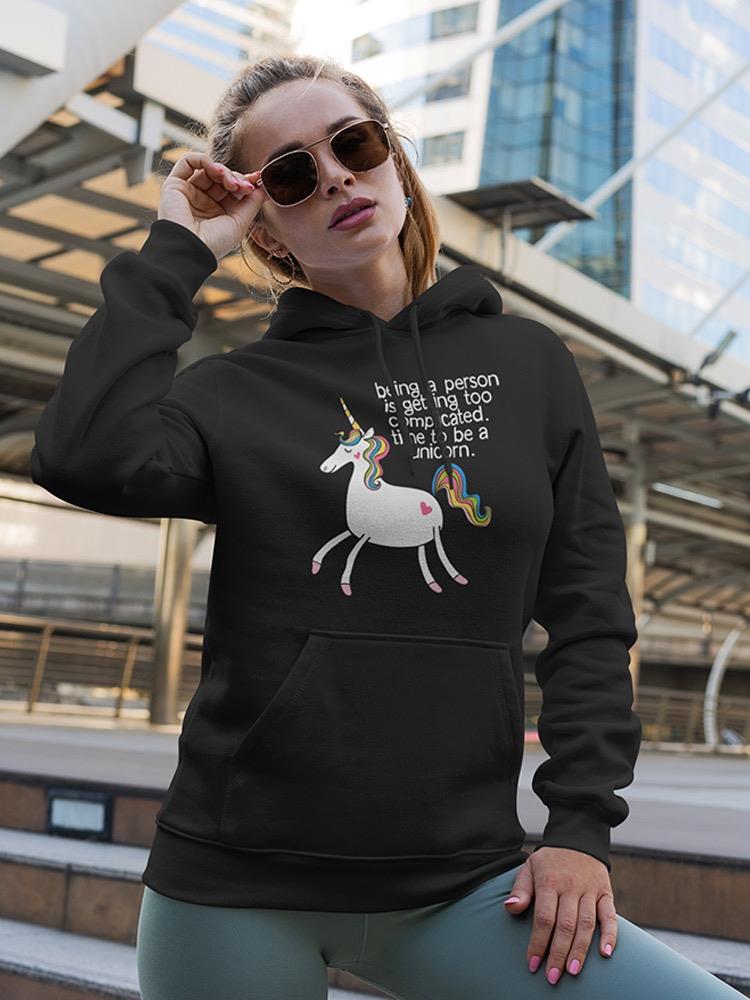 unicorn hoodie women's