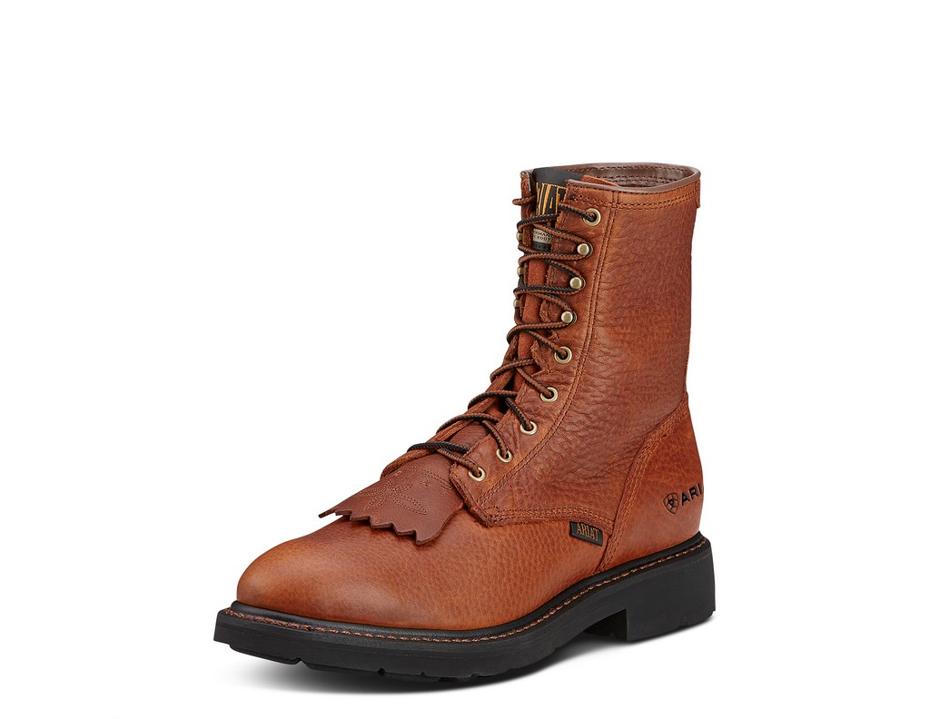 Ariat 9.5D mens lace up equine work hunting hiking boots 10053818.jpg?width=1000&height  main image 3