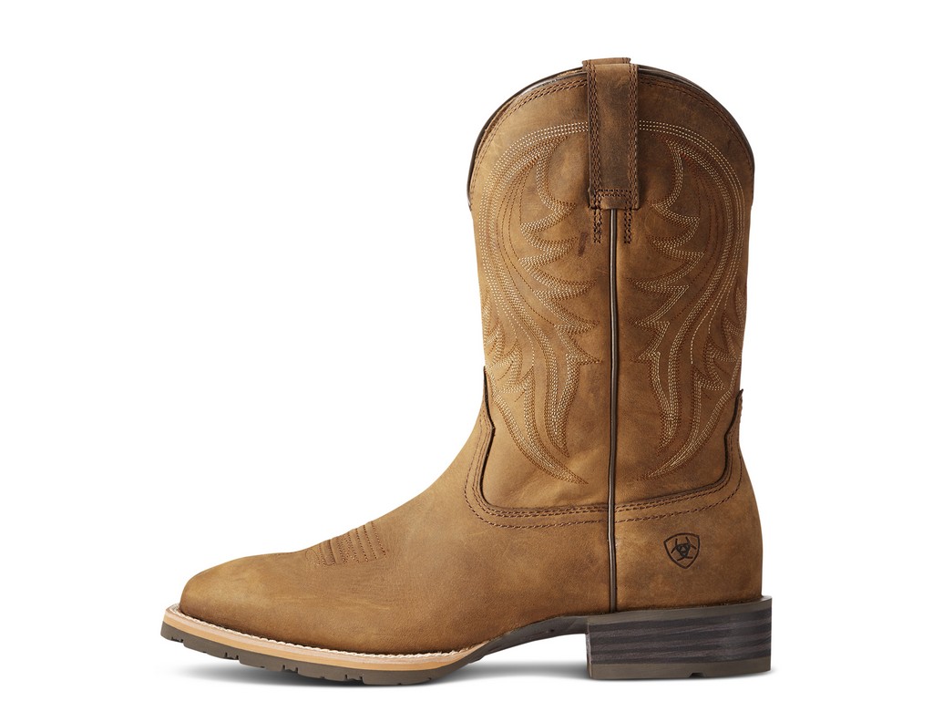 Ariat Men’s 10.5D Hybrid Rancher Brown Leather Camouflage Western Cowboy Boot Ariat Camouflage Western Boots for Men for Sale - Shop New  main image 4