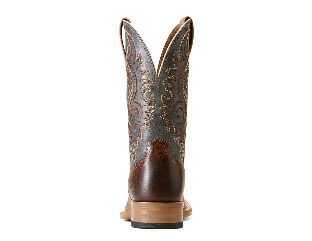 Ariat Men\'s 12 Lasco Ultra Western Boots Leather Cowboy 10046830 Rodeo Pull On Men main image 4
