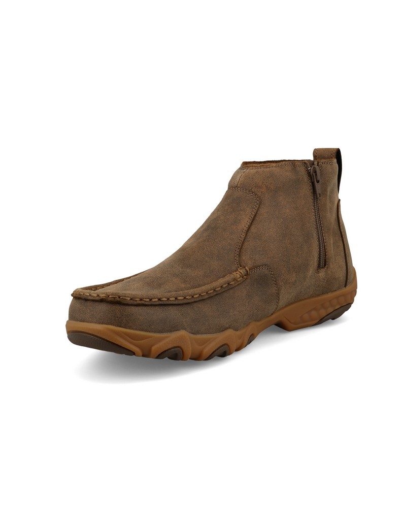 Twisted X Men's Chelsea Leather Zip Casual Shoes