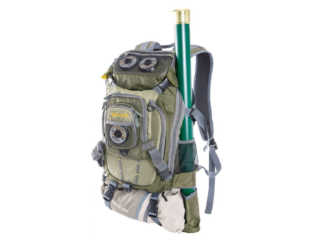 allen tackle bag Gunnison Fishing Switch Daypack/Sling Pack, Green The Spring Creek Reel and Gear Bag can store up to 10 fly reels and spools or 6 spinning reels Allen Company Cedar Creek Fishing