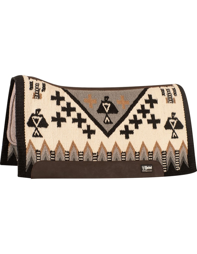 Cashel Saddle Pad Blanket Top 7/8 Inch Felt Bottom Contoured CSFBBT