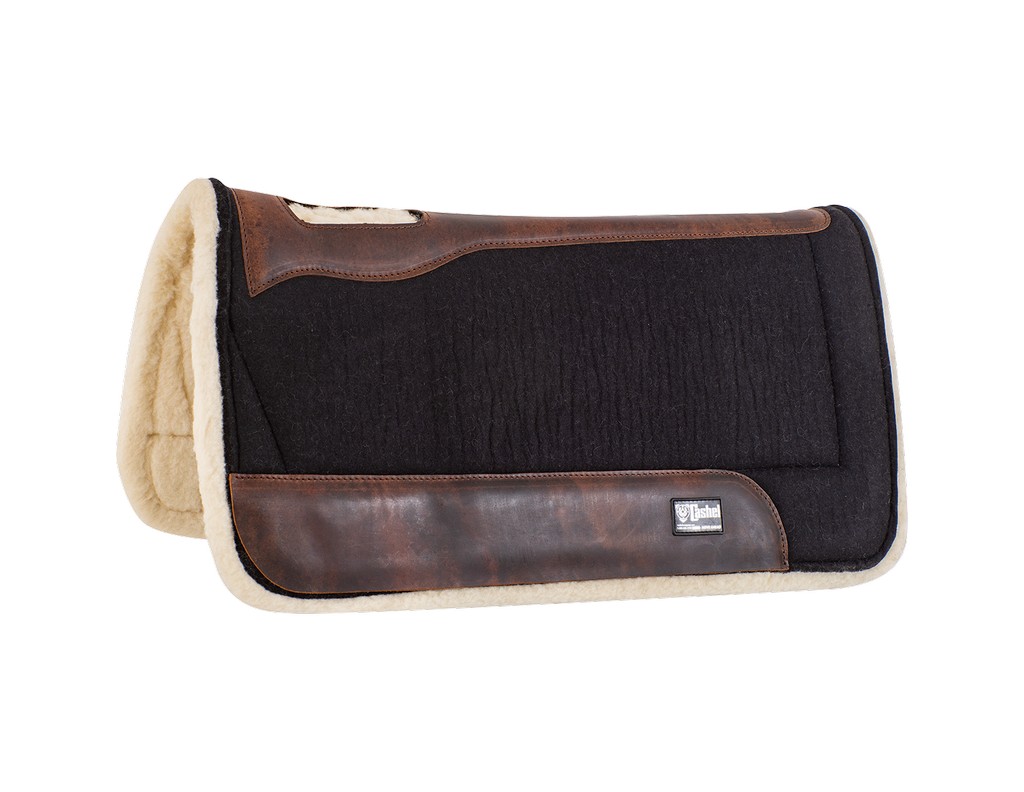 Cashel Western Saddle Pad Performance 3/4 Felt Wool Split CSPF