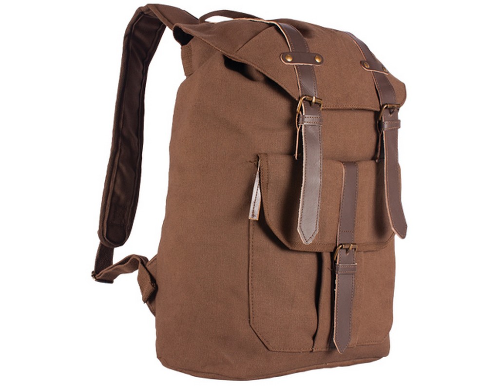 Fox Outdoor Tactical Rucksack Madridian Storm Flap Leather Strap 43-22 - Picture 3 of 3