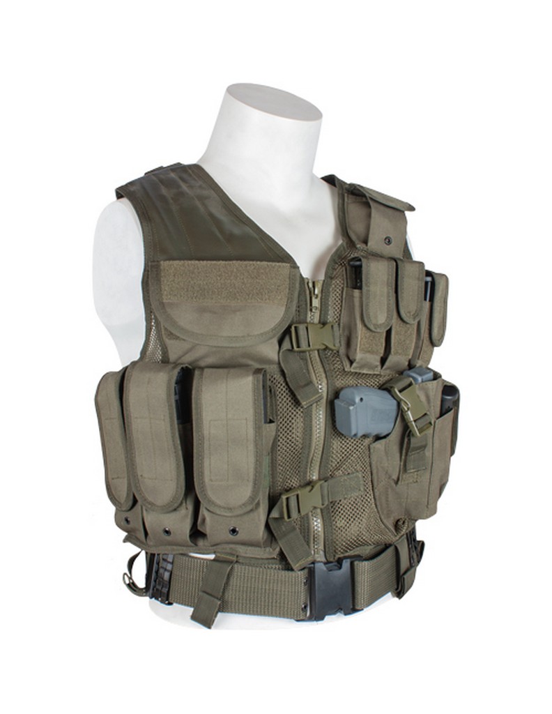 Fox Outdoor Tactical Vest Mens Mach-1 Adjustable Pistol Belt 65-227