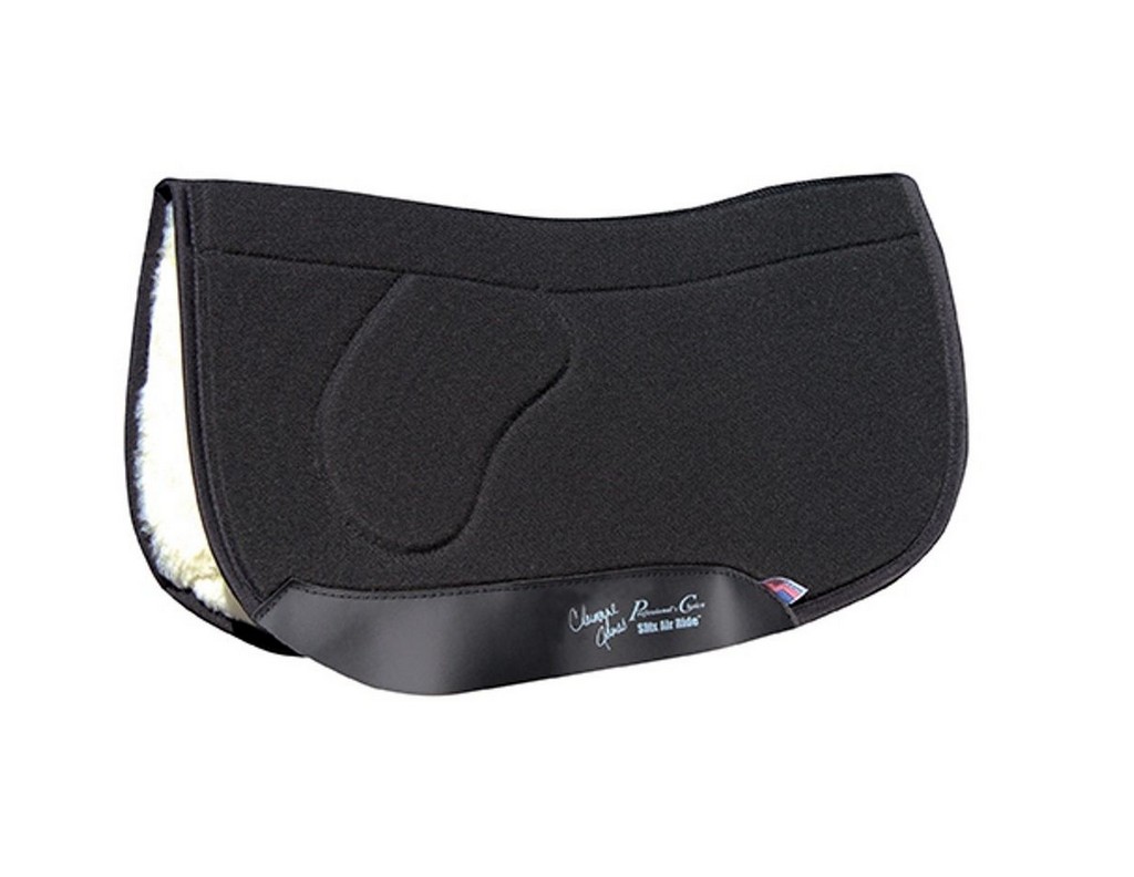 Charmayne James SMX Air Ride OrthoSport Barrel Saddle Pad Black 28x 30