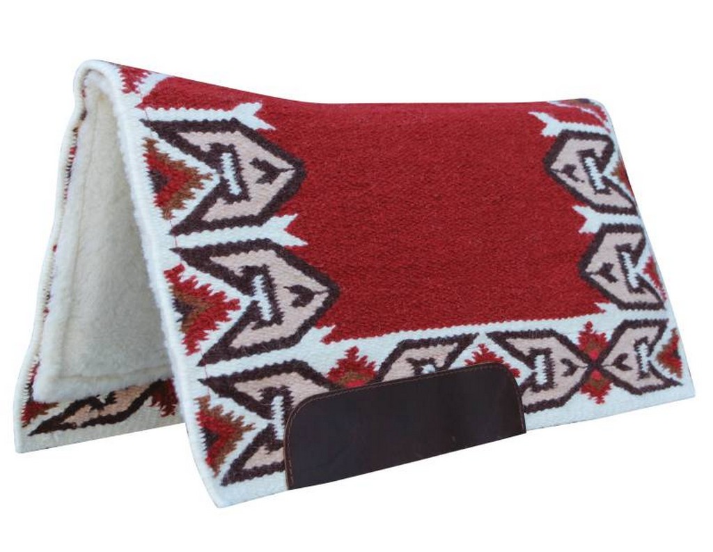 Professional Choice Work Saddle Pad Octollio Wool Blanket Top WSPCO