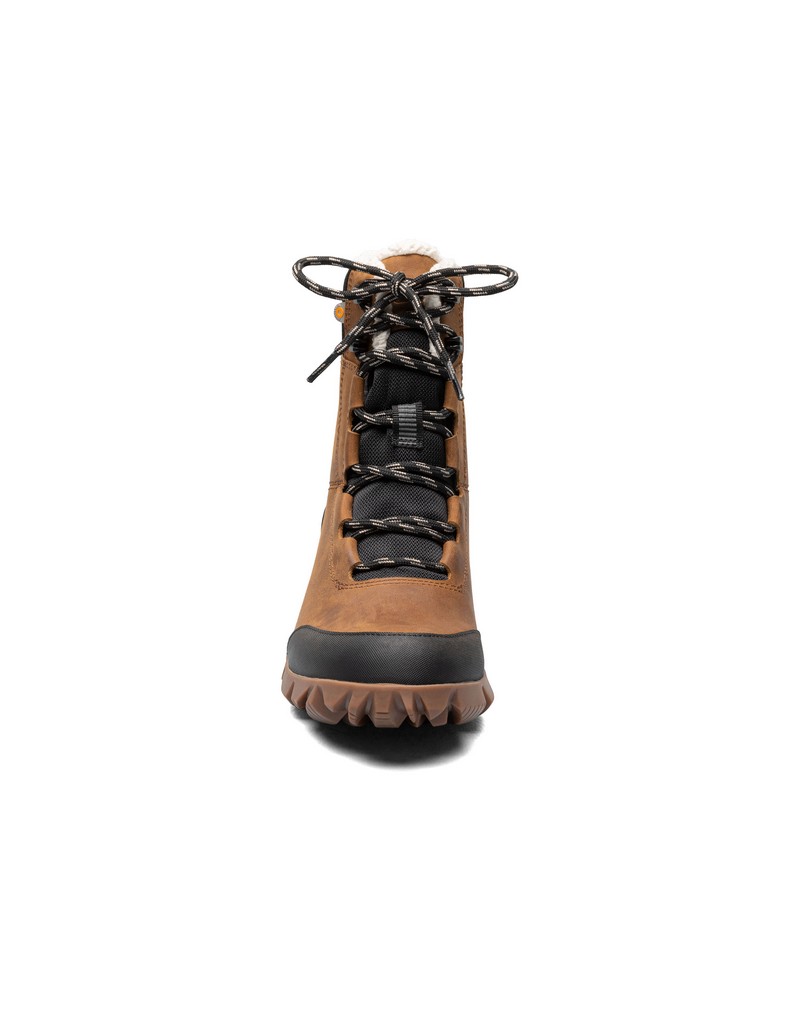 Bogs Arcata Urban Leather Tall Boot - Women's Carmel/Amber 7.0 for