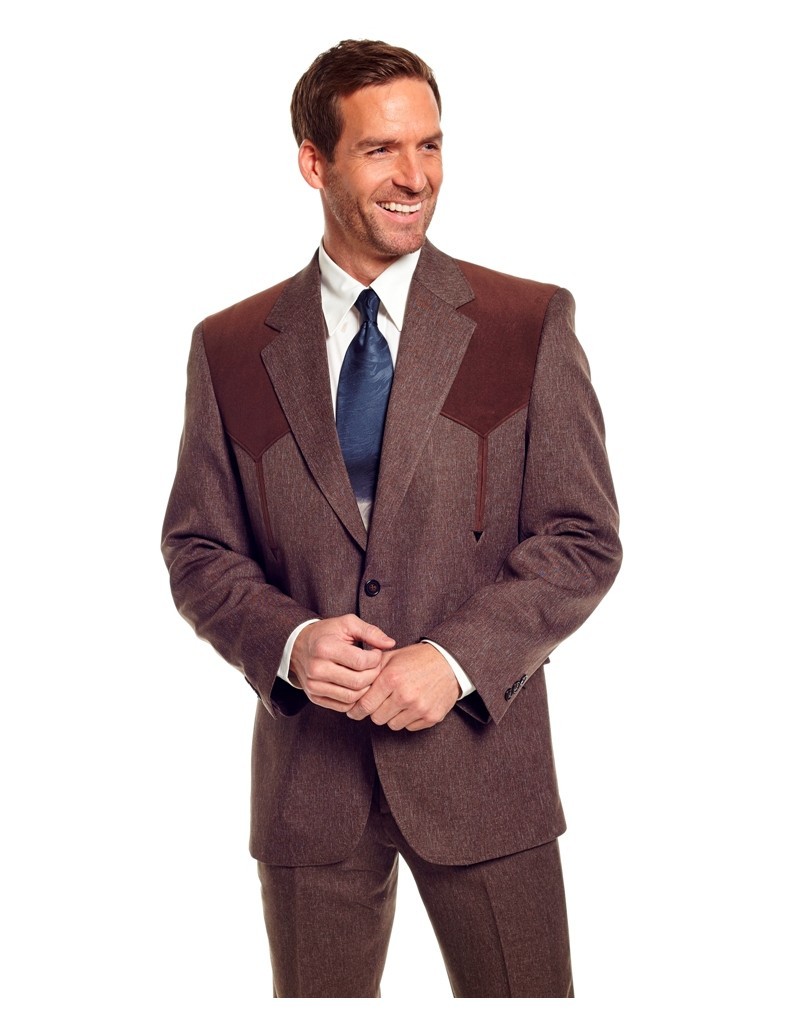 Circle S Western Sport Coat Mens Two Button Boise Arrow CC2976 - Picture 7 of 9