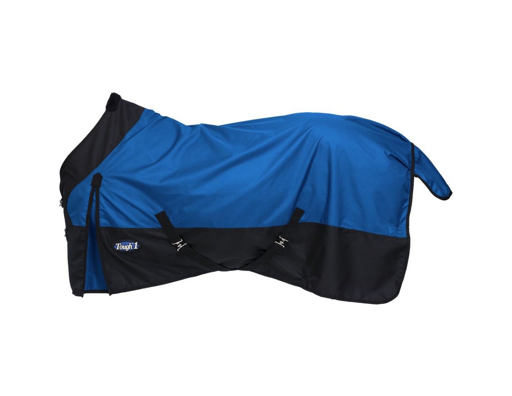 Couverture Cheval Tough 1 Super Résistante 1200D Imperméable - Taille 78" - Bleu/Violet