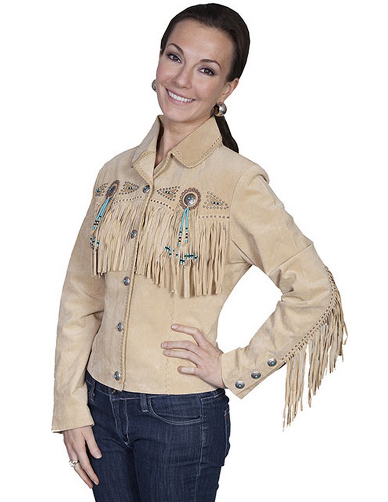 western jackets with fringe