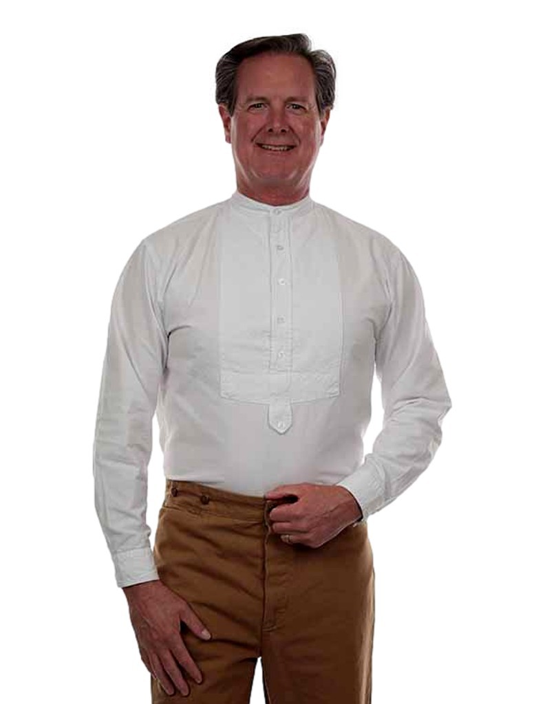 Scully Western Shirt Mens L/S Victorian Rangewear Bib F0_RW217 | eBay