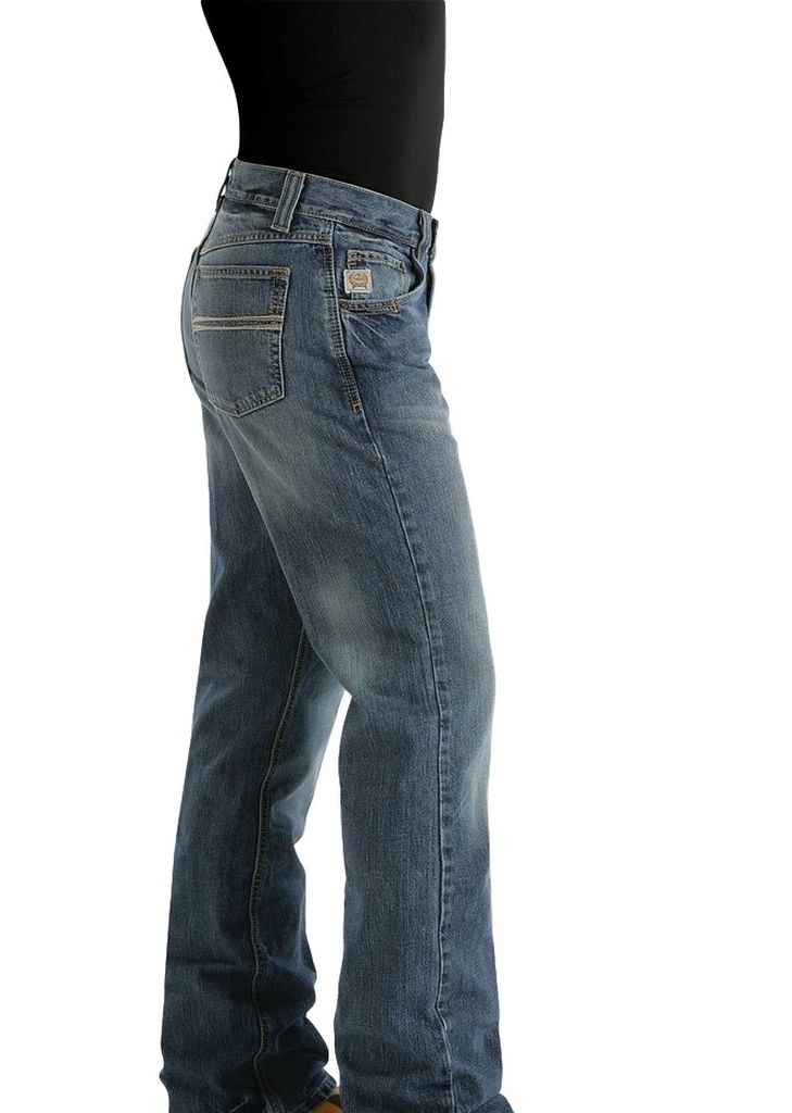 Cinch Western Denim Jeans Men Carter Collection Medium Wash MB96134001